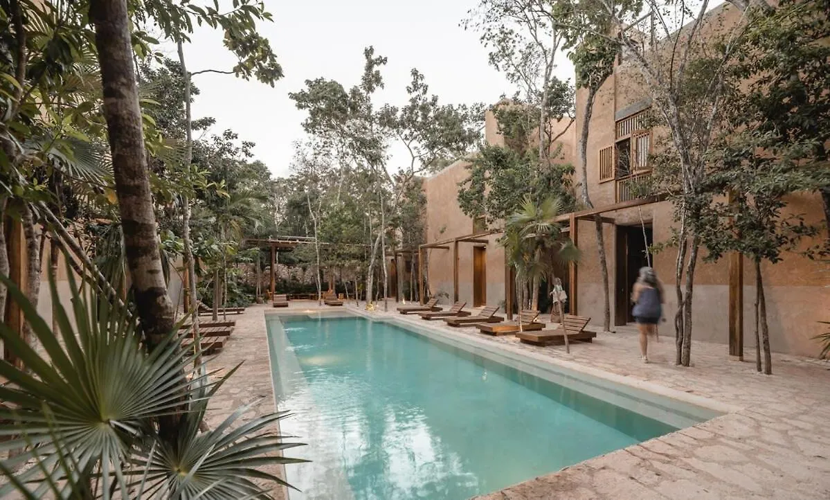 Chic Villa 3Brgated Community, Rooftop, Private Pool Tulum 0*,